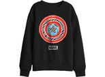 Captain America - Felpa "Chalkboard America"" Per Bambini TV30030 (152-158) (Nero)"