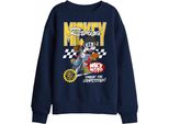 Disney - Felpa "Racing"" Per Bambini TV30006 (128) (Blu Navy)"
