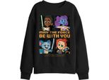 Star Wars: Young Jedi Adventures - Felpa Per Bambini "Among The Stars"" TV30163 (128) (Nero)"