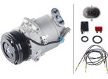 Compressore Climatizzatore 12 V Ø 105 Hella Adatto, Tra L'altro, Per Opel Astra