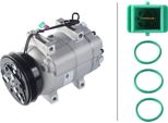 Compressore Climatizzatore 12 V Ø 119 Hella Thermo-Expertise Adatto, Tra L'altro, Per Audi A4