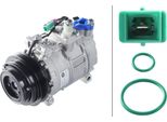 Compressore Climatizzatore 12 V Ø 120 Hella Thermo-Expertise Adatto, Tra L'altro, Per Vw Passat