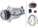 Compressore Climatizzatore 12 V Ø 105 Hella Adatto, Tra L'altro, Per Opel Astra