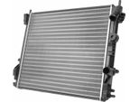 Radiatore Motore Con Alette Unite Meccanicamente 480 - 414 Mm Hella Per Dacia Sandero E Altri Modelli