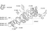 Testa Cilindro Polini 70Cc 47Mm Per Piaggio Lc