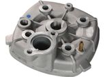 Testata Maxtuned 50 Cc, D=40 Mm, Camera Di Combustione Originale Compatibile Con Piaggio Lc (Quadrata, Prima Del 07/1997)