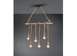 Wilma Lampadario Marrone Rl R30130626