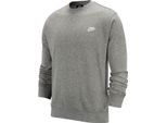 Nike Felpe Club Crew Ft, BV2666063, Taglia: 173