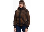 Queen Kerosin Wild One Adventure Damen Jacke, Braun, S