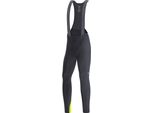 Gore C3 Thermo Pants+ Da Uomo-Nero/Giallo Neon