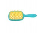 Spazzola Professionale Per Capelli Janeke Superbrush - Spremiagrumi, Giallo Turchese