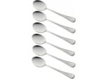 Kinghoff KH-1435 Cucchiaio Da 6 Pezzi, Lucido