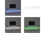 Vidaxl Mobile Tv Con Luci Led Bianco 270X35X40 Cm - Mobile Tv - Mobile Tv - Supporto Tv - Mobile Multimediale
