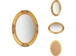 Vidaxl Specchio Da Parete In Stile Barocco 50 X 70 Cm Golden - Specchio