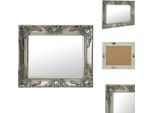 Vidaxl Specchio Da Parete In Stile Barocco 50X40 Cm Argento - Specchio