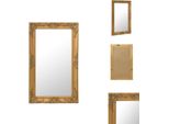 Vidaxl Specchio Da Parete In Stile Barocco 50 X 80 Cm Golden - Specchio