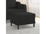 The Living Store Sgabello Nero 60X50X41 Cm Tessuto