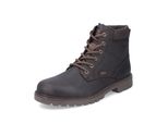 Rieker Uomo Stivaletto Stringato In Pelle Con Cerniera 38842, Misura:43 Eu, Colore:Marrone