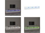 Vidaxl Mobile Tv Con Luci Led Bianche 240X35X40 Cm - Mobile Tv - Mobile Tv - Supporto Tv - Mobile Multimediale