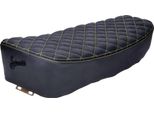 Kit Sedile Schmitt Raute Trapuntato, Nero / Verde Per Simson S50, S51, S70