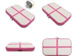 Vidaxl Tappetino Da Ginnastica Gonfiabile Con Pompa 60X100X10 Cm Pvc Rosa - Tappetino Da Ginnastica - Tappetino Da Ginnastica - Tappetino Da Ginnastica Yoga - Tappetino Da Ginnastica Yoga