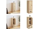Vidaxl Credenza Sonoma Rovere 36X35,5X103,5 Cm Materiale A Base Di Legno - Credenza - Credenze - Credenza - Armadio