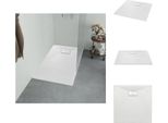 Vidaxl Piatto Doccia Smc Bianco 90×90 Cm - Piatti Doccia