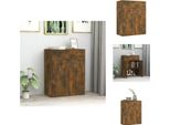 Vidaxl Credenza Rovere Affumicato 60X30X75 Cm Materiale Legno - Credenze