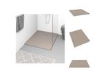 Vidaxl Piatto Doccia Smc Brown 100X80 Cm - Piatti Doccia