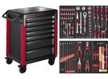 Kraftwerk Kra 102.417.001 Pro Line Carrello Da Officina PT800 7 Cassetti 103 Pz.