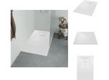 Vidaxl Piatto Doccia Smc Bianco 120×70 Cm - Piatti Doccia