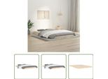 The Living Store Letto In Legno Massiccio 140X200 Cm Pino