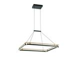 Lampada A Sospensione Led 44W Merlot PND-54638S-44W-3K-BK-GD Italux