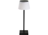 Immax Lampada Da Tavolo Solare Led Per Esterni Bonito/ 4W/ 200Lm/ Cct/ 5000K/ Dimmerabile/ IP44/ Nero