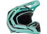Casco Motocross Fox V1 Kairos, Nero/Turchese, M (57/58)