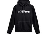 Alpinestars Felpa Con Cappuccio Po Blaze Blk/Wht V3