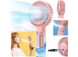 Ventilatore Usb Mini Ventilatore Da Tavolo Silenzioso Topk K31 Rosa