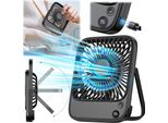 Ventilatore A Batteria Usb Silenzioso Mini Da Tavolo Raffreddamento Topk K65