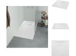 Vidaxl Piatto Doccia Smc Bianco 90×80 Cm - Piatti Doccia