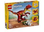 Lego Creator Set Dinosauro Selvaggio 3 In 1 - Giocattolo Per Bambini - Set Di Costruzione Di Modelli Di Dinosauri - Set Di Dinosauri Con 3 Opzioni Di Costruzione - Regalo Per Bambini E Bambine - 31379