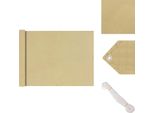 Vidaxl Schermo Da Balcone In Tessuto Oxford 90X600 Cm Beige - Ombrelloni E Tende Da Sole