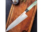 Coltello Da Cucina Damasco SM-39205 - Big Chef/Verde KP39205