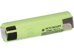 Cella Li-Ion Panasonic Ncr 18650 Pf Batteria Ricaricabile 2900 Mah 3,6 3,7 V Con Terminale A Saldare A Z