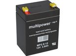 Batteria Al Piombo Amazon Multipower MP2,9-12 Pb 12V 2,9Ah