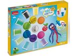 Maped Creativ Maxi Set Di Pasta Da Gioco Con Accessori Per Impastare 32 Pezzi