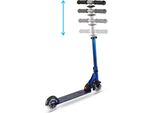 Micro Scooter Led Pearl Blue Purple - Manubrio Regolabile In Altezza - 2 Ruote