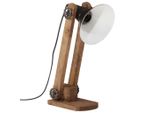 Vidaxl Lampada Da Tavolo 25 W Nero 23X13X52 Cm E27