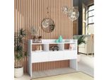 Maison Exclusive - Credenza Bianca 105X30X70 Cm Materiale Ligneo