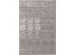 Tappeto Claire Grigio Chiaro 280X380 Cm Soggiorno Motivo Rettangolare Moderno Pelo Corto Benuta Scandinavo
