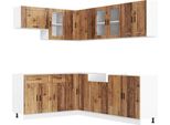 Syfax™ Set Mobili Da Cucina 11 Pz Porto Legno Antico In Truciolato